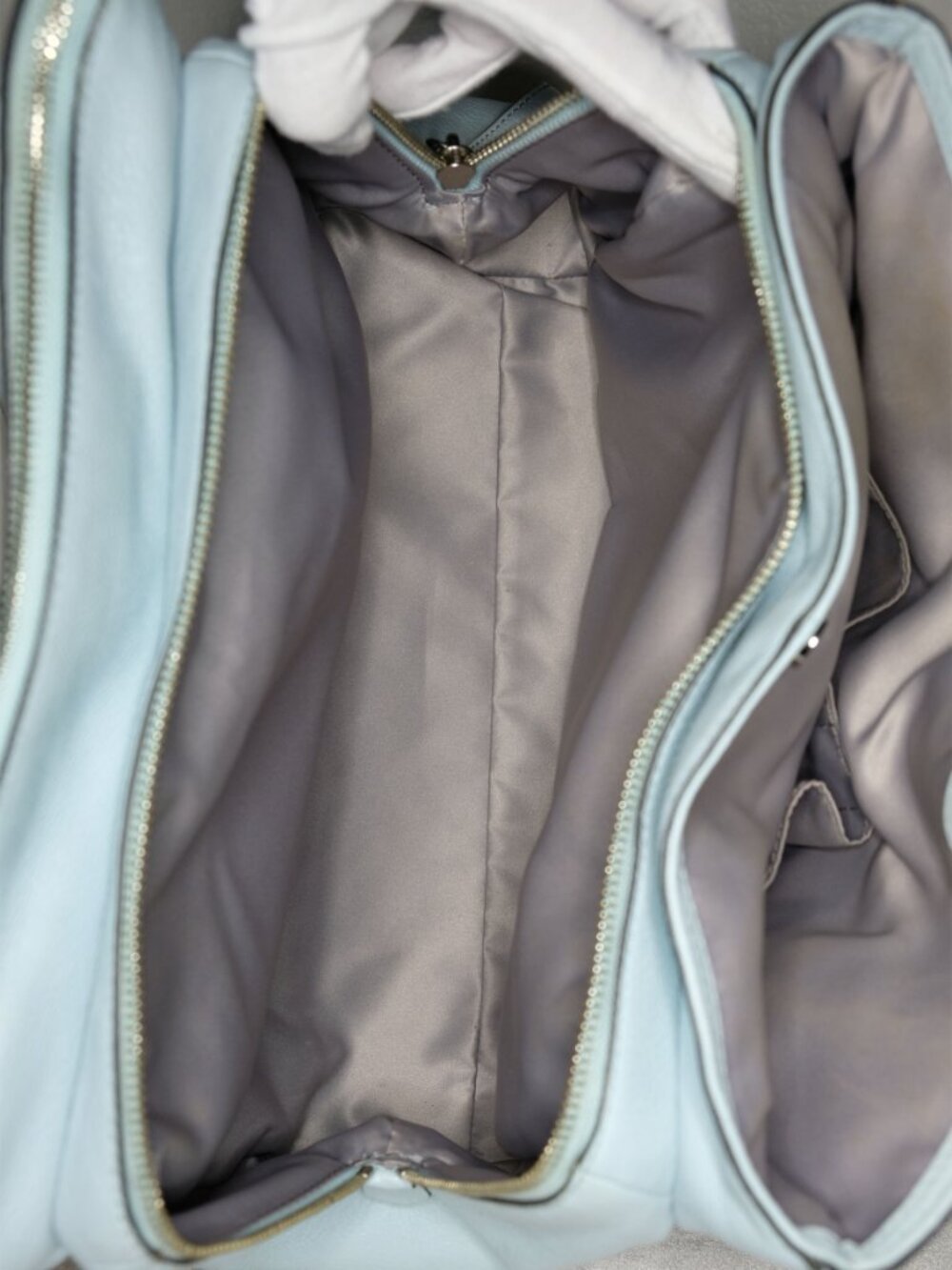 Coach Madison Cafe Carryall, Leather, pastel seafoam, Fair - Picture 10 of 15